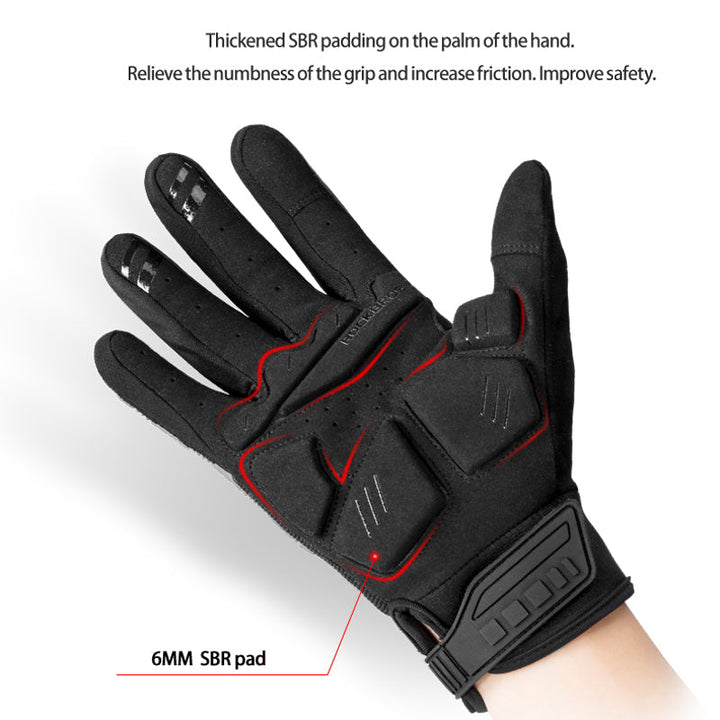 ROCKBROS RockPro Touch Screen Long Finger Winter Cycling Gloves-Electric Scooters London