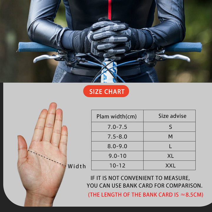 ROCKBROS RockPro Touch Screen Long Finger Winter Cycling Gloves-Electric Scooters London